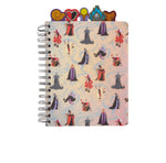 Loungefly Disney Villains Iridescent All-Over Print Stationery Spiral Tab Journal