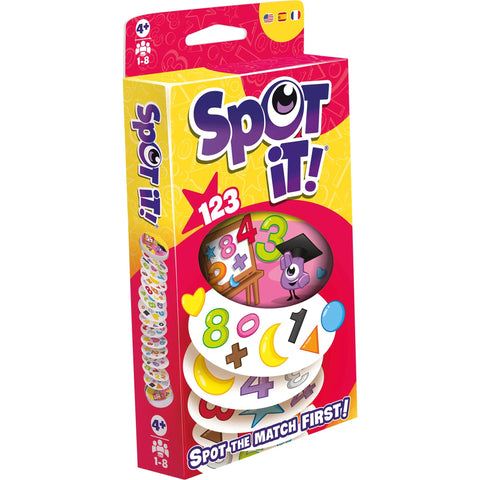 Spot It! 123 Card Game Asmodee