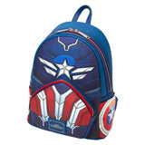 Loungefly Marvel Captain America: Brave New World Zip Around Mini Backpack