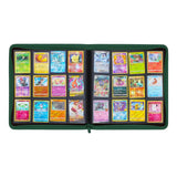 BCW Gaming Z-FOLIO 12-Pocket LX Album Green Holds 480 Cards Zipper Closure