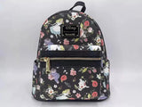 Loungefly Disney Char Floral Alice in Wonderland Mini Backpack