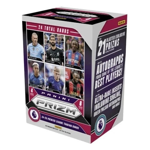 2024-25 Panini Prizm Premier League Soccer Hobby Blaster Box