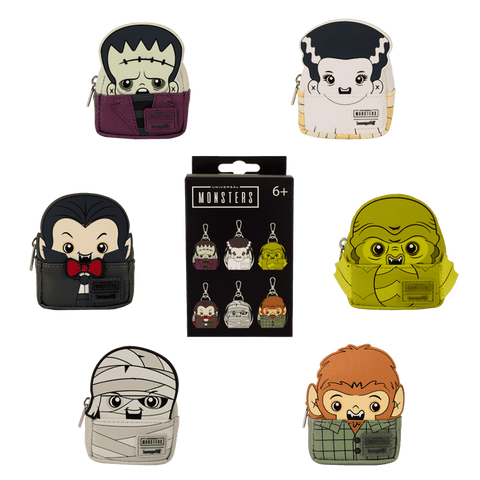 universal monsters bag Loungefly Universal Monsters Bag Charm Mystery Box – SPORTS ZONE TOYS & COMICS