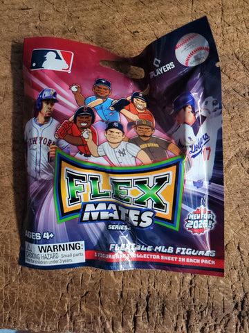FlexMates 2025 MLB Gravity Feed Helmet Figurine Mystery Pack
