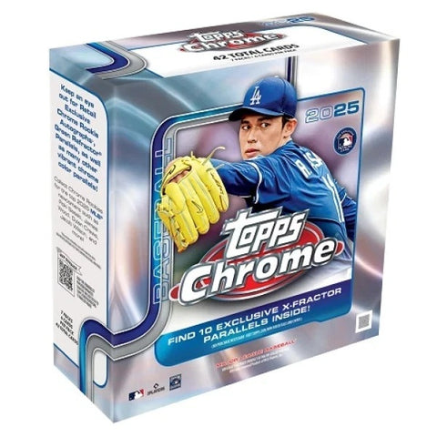 2025 Topps Chrome Baseball Mega Box