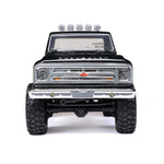 Axial AXI0001V2T4 1/24 SCX24 1967 Chevrolet C10 4WD Brushed Truck RTR, Black