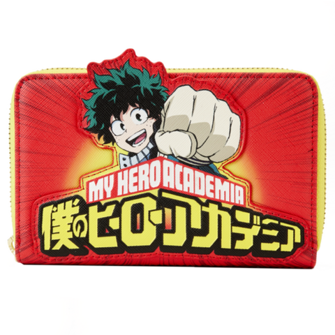 Loungefly My Hero Academia Izuku Punch Zip-Around Wallet