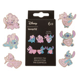 Loungefly Disney Lilo & Stitch Glitter Chase Pin Mystery Box (One Random Pin)