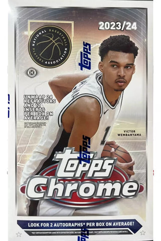 2023-24 Topps Chrome Basketball Hobby Box