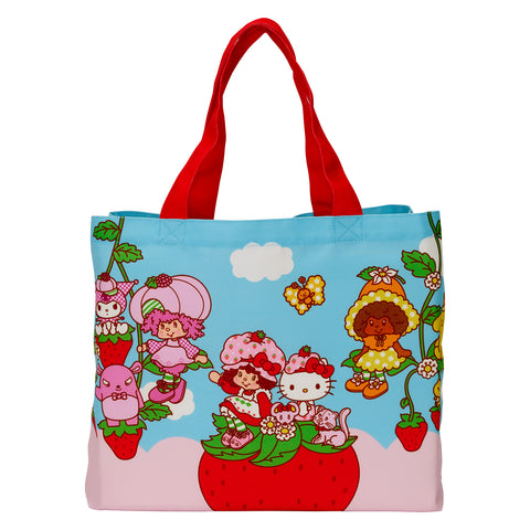 Loungefly Sanrio and Strawberry Shortcake Canvas Tote Bag