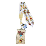 Loungefly Disney winnie the Pooh Hunny Charm Lanyard with Cardholder