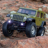 Axial AXI00002V3T4 SCX24 V3 RTR with Jeep Wrangler JL Unlimited Body Green