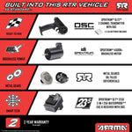 ARRMA ARA3204T1 MOJAVE GROM 4X4 3S BLX BRUSHLESS DESERT TRUCK BLACK