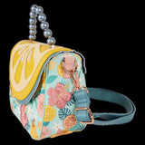 Loungefly Tropical Lemon Floral Crossbody Bag