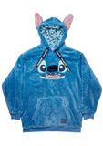 Loungefly Disney Stitch Sherpa Unisex Hoodie Medium-M