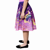 Loungefly SS Disney Rapunzel Story of Rapunzel Sandy Skirt L-Large