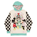 Loungefly Disney Mickey and Minnie Date Night Diner Hoodie - Medium