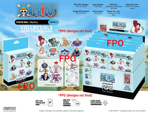 FiGPiN One Piece Mystery Series 4 - CASE