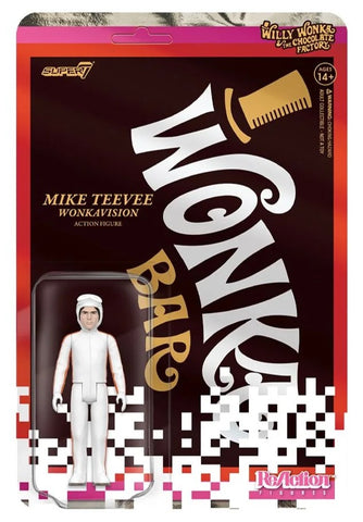 Mike Teevee Wonkavision Willy Wonka Super7 Reaction Figure