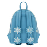 Loungefly DISNEY FROZEN ELSA GLITTER SEQUIN COSPLAY Mini Backpack