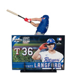 Wyatt Langford Texas Rangers 2025 MLB Mcfarlane Legacy Figure