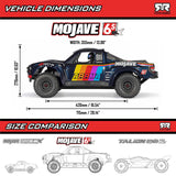 Arrma ARA7604V3T2 1/7 MOJAVE 6S 4X4 RTR Brushless Desert Truck Beige