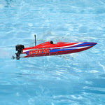 Pro Boat PRBO85044T2 Lucas Oil 17" Power Boat Racer Self-Righting Deep-V RTR