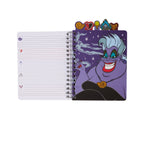 Loungefly Disney Villains Iridescent All-Over Print Stationery Spiral Tab Journal