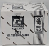 2025 Panini Donruss Football Fat Pack Cello Box