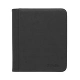 BCW Z-FOLIO 4-POCKET Toploaders Album Black HOLDS 160 Cards Side Loading Zipper