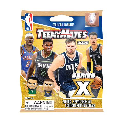 Teenymates NBA Silver Series 2025 Figure Pack