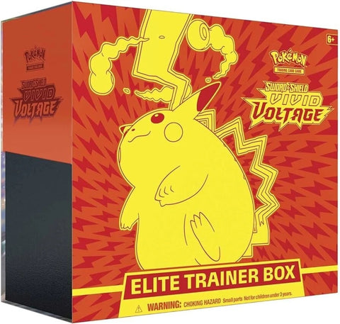 Pokemon Sword & Shield Vivid Voltage Elite Trainer Box