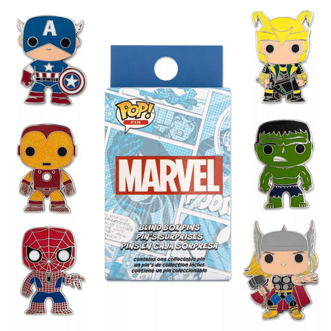 Loungefly POP! Surprise Marvel Blinds Box Pins (1 Random Pin)