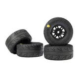 Pro-Line PRO1034310 1/16 Vector Front/Rear Tires MTD 12mm Black Split Six (4): MOJAVE GROM