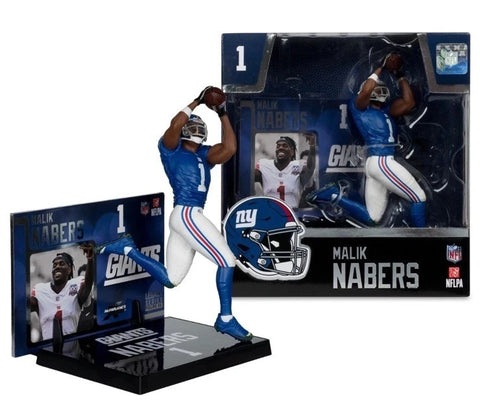 Malik Nabers New York Giants 2025 NFL Mcfarlane Legacy Figure