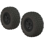 Arrma AR550042 Dboots Fortress SC Tire Wheels Set 2