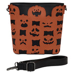 Loungefly Branded Figural Pumpkin Crossbody Bag