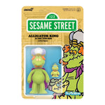 Sesame Street Alligator King & the 7th Son Super7 Reaction Action Figure