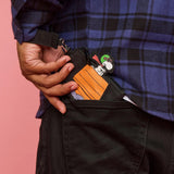 Cakeworthy The Great Pumpkin Charlie Brown Die Cut Zip Up Wallet