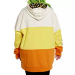 Loungefly Disney Mickey and Friends Candy Corn Hoodie Large