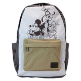 Loungefly Mickey & Friends Canvas Nylon Full-Size Backpack