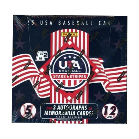 2022 Panini USA Stars & Stripes Baseball Hobby H2 Box