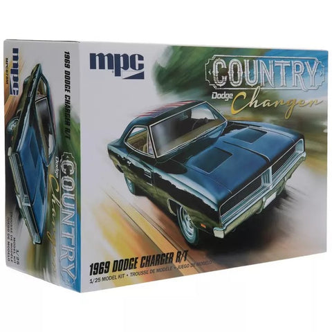 MPC878M 1969 Dodge Charger R/T Model Kit 1:25