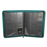 BCW GAMING Z-FOLIO 9-POCKET LX ALBUM Green HOLDS 360 CARDS ZIPPER CLOSURE