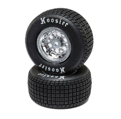 Losi Rear Tire Set, Mounted, Hard 22S Sprint