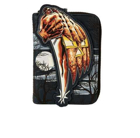 Loungefly Halloween Michael Myers Glow in The Dark Zip Around Wallet