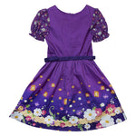 Loungefly SS Disney Rapunzel Floral Lantern Allison Dress L- Large