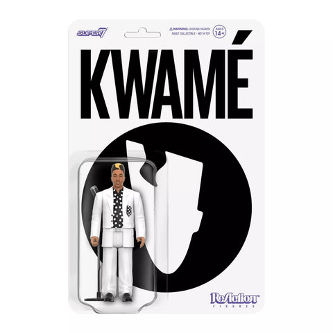Kwame Super7 Wave 2 White Suit Reaction Figure