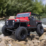 Axial AXI03008V2T1 SCX10 III Jeep CJ-7 RTR 4WD Rock Crawler Red