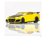 AFX22075 2022 Camaro 1LE Shock Yellow Collector Series HO Mega G+ Slot Car
